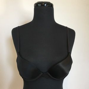 Hanes Black Push Up Bra, 36A